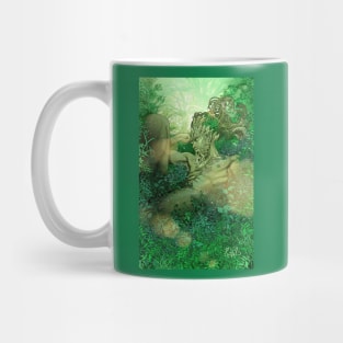 Green Man Mug